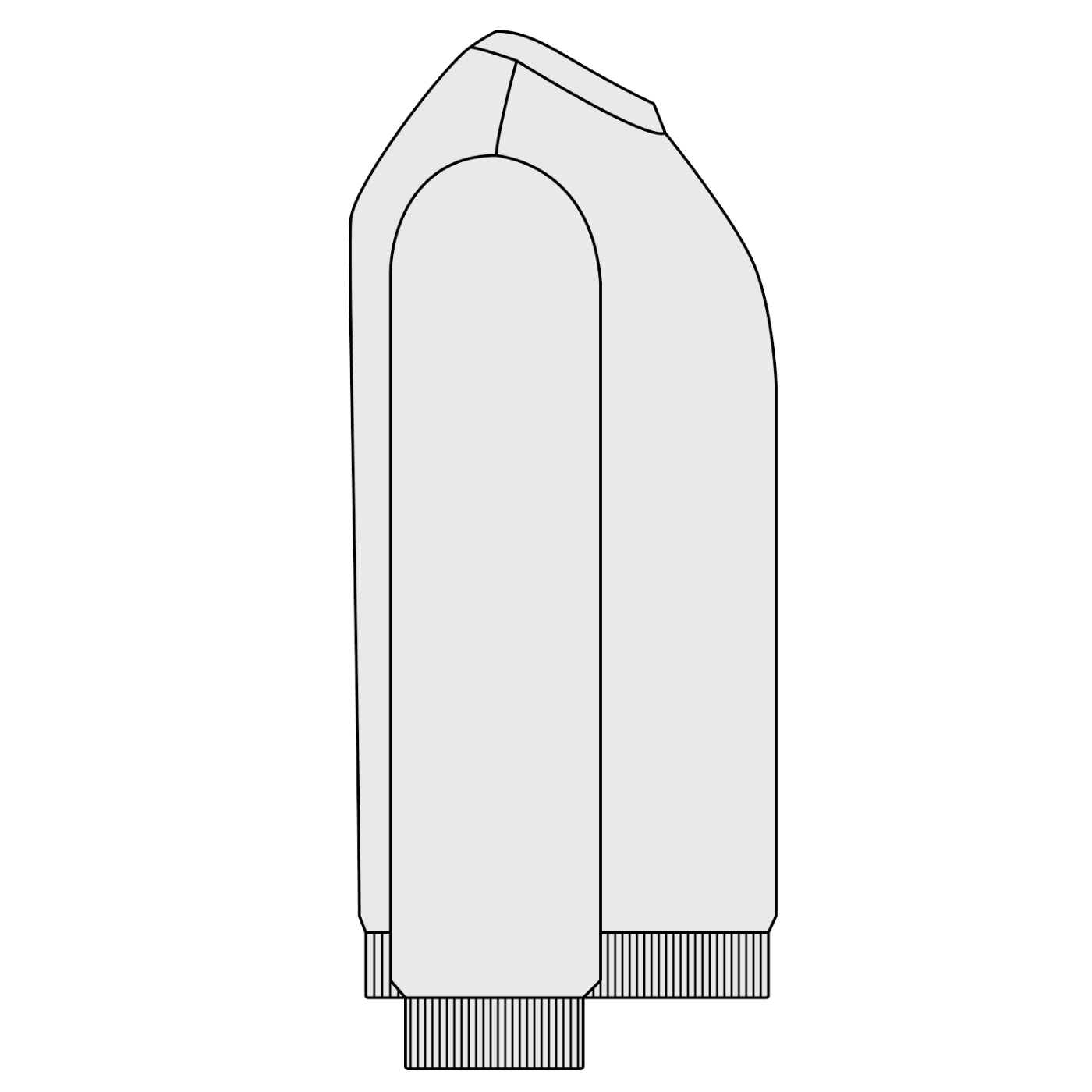 ‘Sagittarius’ White Print CCC Zodiac Collection Crewneck