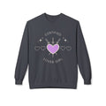 ‘Certified Lover Girl’ White Print Crewneck