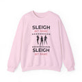 ‘Sleigh My Name’ Black Print Christmas Crewneck