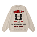 ‘Gemini’ Black Print CCC Zodiac Collection Crewneck