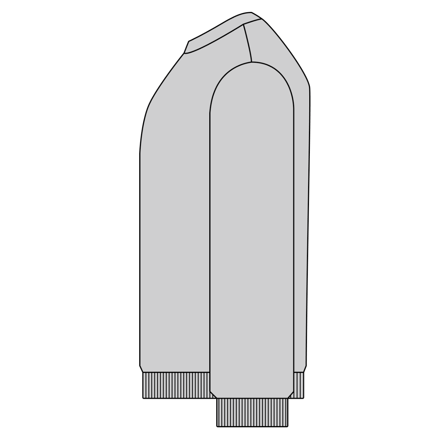 ‘Libra’ White Print CCC Zodiac Collection Crewneck