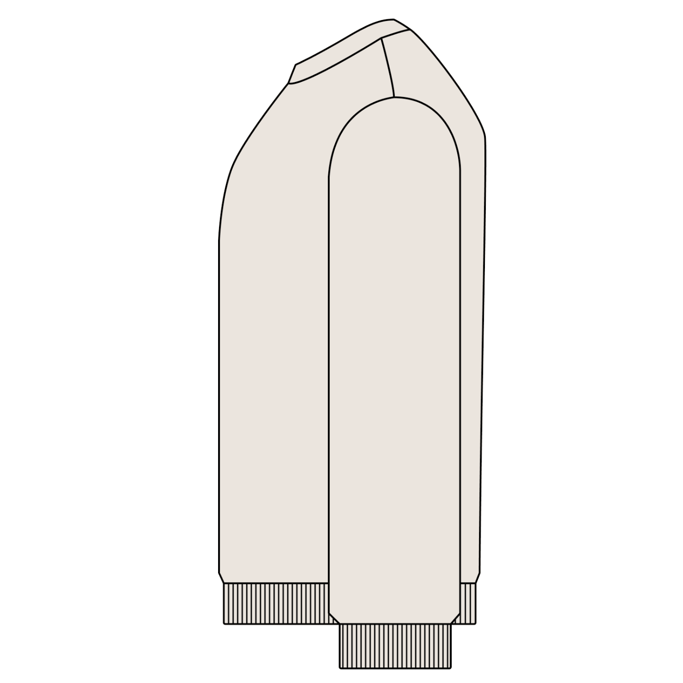 ‘Sagittarius’ White Print CCC Zodiac Collection Crewneck