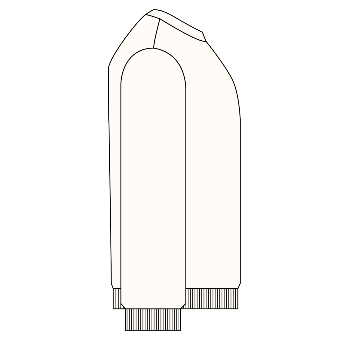 ‘Sagittarius’ Black Print CCC Zodiac Collection Crewneck