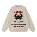 ‘Cancer’ Black Print CCC Zodiac Collection Crewneck